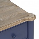 AUXILIARY FURNITURE BLUE WOOD 80 X 45 X 60 CM thumbnail