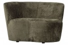 WOOOD STONE SMALL SOFA LEFT WARM GREEN thumbnail