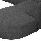 WOOOD POLLY SOFA U-SHAPE RIGHT GREY thumbnail