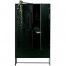 WOOOD SILAS 2-DOORS CABINET ASH BRUSHED BLACKNIGHT  thumbnail