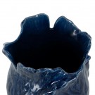 VASE BLUE CERAMIC DECORATION 17 X 16 X 20 CM thumbnail