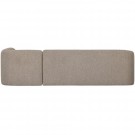 WOOOD SLOPING CORNER SOFA RIGHT NATURAL MELANGE thumbnail