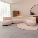 TRENDCOLLECTION FLORENCE U SOFA NATURAL BOUCLE thumbnail