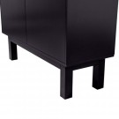 WOOOD Finca buffet / bar cabinet pine deep black [fsc] thumbnail