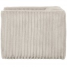 WOOD BEAN ARMCHAIR IN WIDE CORD VELVET - NATURAL COLOR thumbnail