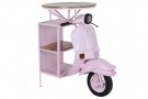 BARBORD - IRON MANGO 116X72X110 MOTORCYCLE PALE PINK thumbnail