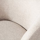 WOOOD SERRA SVINGSTOL I STOFFMIX,  OFFWHITE -FARGET thumbnail