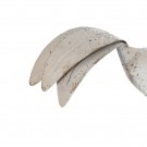 FIGURE CHICKEN WORN WHITE METAL 35,50 X 11 X 31 CM thumbnail