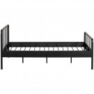 WOOOD MEES DOUBLE BED METAL BLACK 160x200CM thumbnail