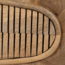 Stue - garderobeskap brun mangotre 91x41x123 thumbnail