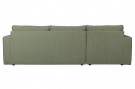 Vtwonen BAR CHAISE LONGUE WOVEN FABRIC LEFT GREEN thumbnail
