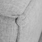3 SEATER SOFA GREY 260 X 105 X 84 CM thumbnail
