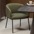 WOOOD LEON DINING CHAIR FOREST GREEN thumbnail