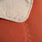 Sengeteppe vendbar beige-flis 180x260 thumbnail