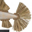 FIGURE FISH WOOD-NATURAL FIBER 70 X 12 X 53 CM thumbnail