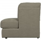 Vtwonen FAMILY 1-SEAT ELEMENT ROUND CORNERRIGHT WOVENFABRIC WARMGREY thumbnail