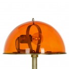 Bordlampe champagne gull metall/glass 31x31x65 thumbnail