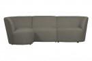 WOOOD COCO 3-SEATER ROUNDED LEFT BOUCLÉ WARM GREEN thumbnail