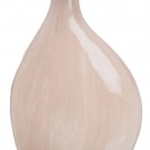 Dekorativ flaske i krem-gull glass 23x10x51 thumbnail