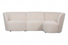 WOOOD COCO 3-SEATER ROUNDED RIGHT BOUCLÉ CREAM thumbnail