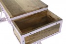 CONSOLE TABLE IRON MANGO 180X41X94 BICYCLE thumbnail