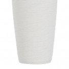 Vase hvit keramikk, håndlaget 16x16x60 thumbnail