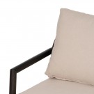 ARMCHAIR BLACK WEAVE-WOOD ROOM 70 X 77 X 72 CM thumbnail