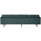 WOOOD RODEO SOFA 3 SEATER VELVET TEAL thumbnail