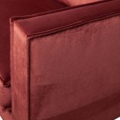 WOOOD RODEO 2,5 SEATER VELVET CHESTNUT thumbnail