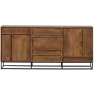 WOOOD FORREST 2-DOORS SIDEBOARD WITH DRAWERS MANGO WOOD NATURAL thumbnail