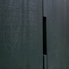 WOOOD SILAS 2-DOORS CABINET ASH BRUSHED BLACKNIGHT  thumbnail