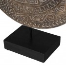 FIGURE WOOD-IRON DECORATION 40 X 11 X 48 CM thumbnail