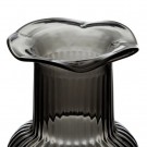 2stk, Vase i grått glass 12x12x19 thumbnail