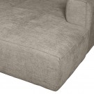 WOOOD BEAN CHAISE LONGUE RIGHT HEFTY MELANGE TRAVERTIN thumbnail