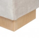 Sjeselongsofa beige 114x155x92 thumbnail