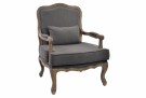HALDEN ARMCHAIR POLYESTER WOOD 70X66X94 thumbnail