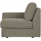 Vtwonen FAMILY 1-SEAT ELEMENT ARM LEFT WARM GREY thumbnail