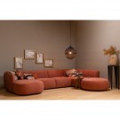 WOOOD POLLY SOFA U-SHAPE RIGHT PINK thumbnail