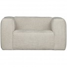 WOOOD BEAN ARMCHAIR IN EXTRA DURABLE POLYESTER FABRIC - NATURAL COLOR thumbnail