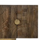 Skjenk brunn-gull mangotre 153x41x75 thumbnail