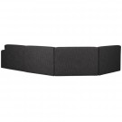 WOOOD AVELON U-SOFA ANTHRACITE MELANGE thumbnail