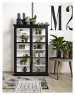 Classic cabinet / vitrineskap dobbel  thumbnail