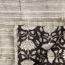 Blend quilt/pledd svart/off white 220x265cm thumbnail