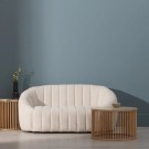 SOFA BEIGE FABRIC ROOM 146 X 84 X 66 CM 610226 thumbnail