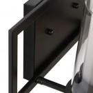 VEGGLAMPE  BLACK METAL / GLASS LIGHTING 36 X 17 X 21 CM thumbnail