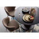 WOOOD BLANCO DINING TABLE Ø120CM MANGO BLACK thumbnail
