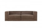 Lumi 3-seter sofa brun  thumbnail