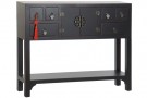 KONSOLLBORD  FURU - MDF 95X24X79 ORIENTAL BLACK thumbnail