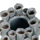 VASE BLUE CERAMIC DECORATION 26 X 26 X 21  thumbnail