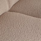 WOOOD STATEMENT CORNER SOFA LEFT BOUCLE BEIGE thumbnail
